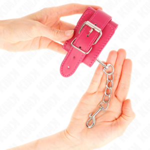 Kink Wrist Restraint-Cătușe pentru Încheieturi Raspberry Rose 8 Kink Wrist Restraint-Cătușe pentru Încheieturi Raspberry Rose - imagine 4