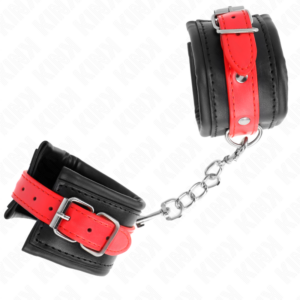 Kink Wrist Restraint-Manșete pentru Încheieturi Negre cu Cureaua 7 Kink Wrist Restraint-Manșete pentru Încheieturi Negre cu Cureaua - imagine 3