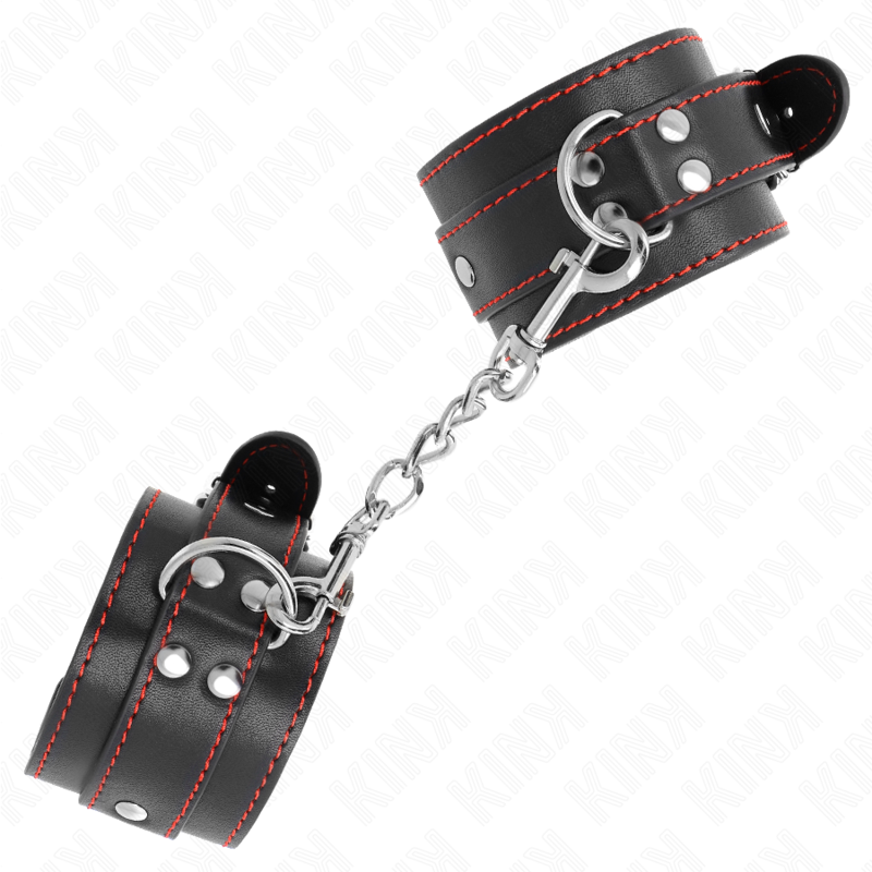 Kink Wrist Restraint-Manșete pentru Încheieturi Negre 3 img 189436 f6f325efb818978ac6a78953b8207999 1