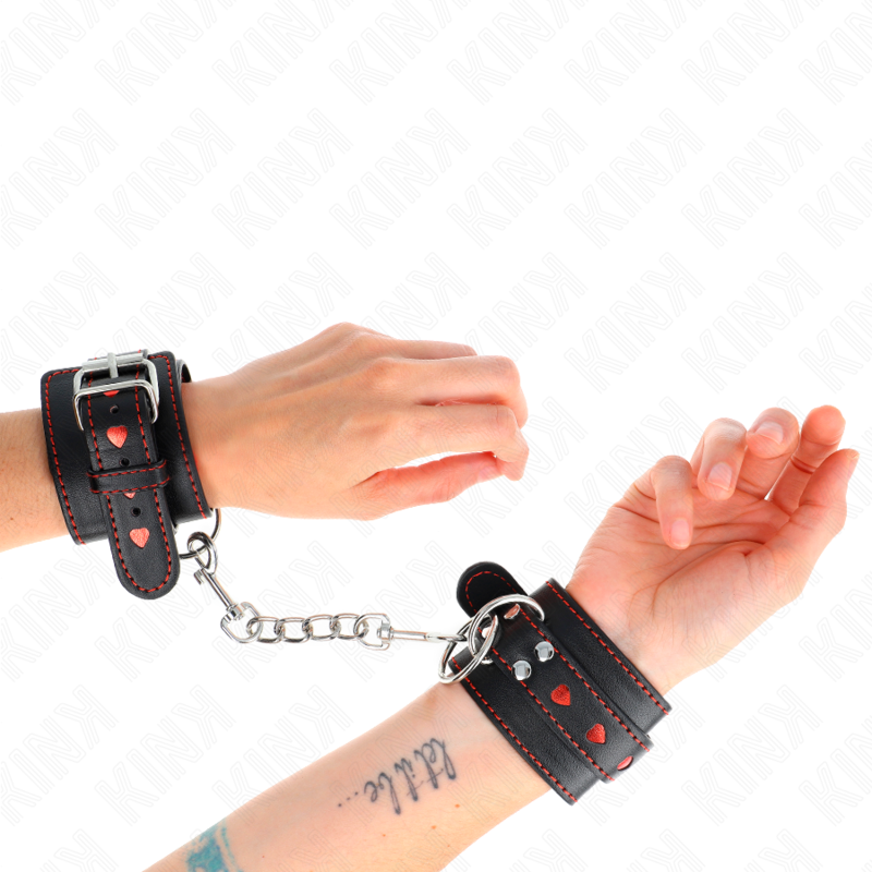 Kink Wrist Restraint-Cătușe pentru Încheieturi Negre 1 img 189446 9ce8ad47c0a4aef3b55c9e9a306feb26 1