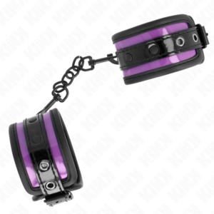 Kink Wrist Restraint-Manchete de Încheietură din Neopren Violet 7 Kink Wrist Restraint-Manchete de Încheietură din Neopren Violet - imagine 3