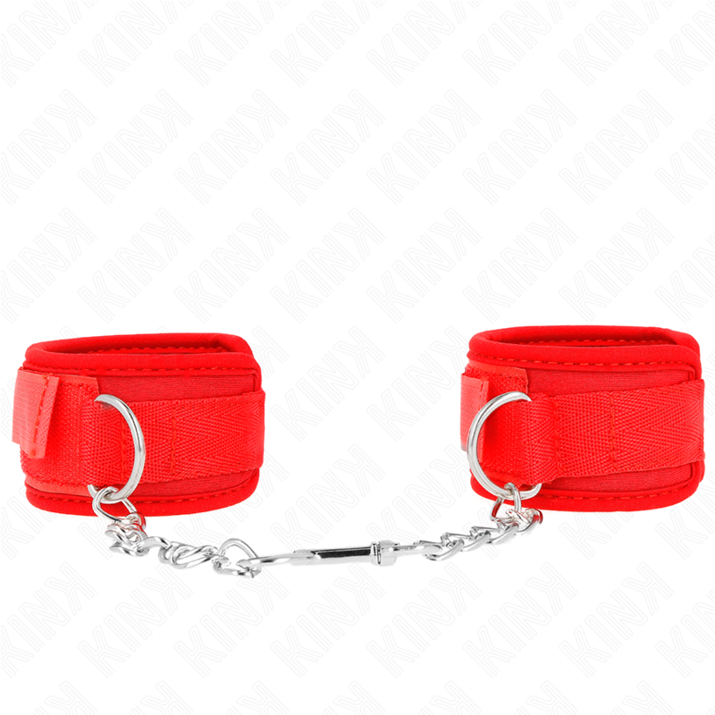 Kink Wrist Restraint-Cătușe Neopren pentru Încheieturi Roșu 42 X 2 img 189451 fd8d84b169dae2f766c71a5b29426a82 1
