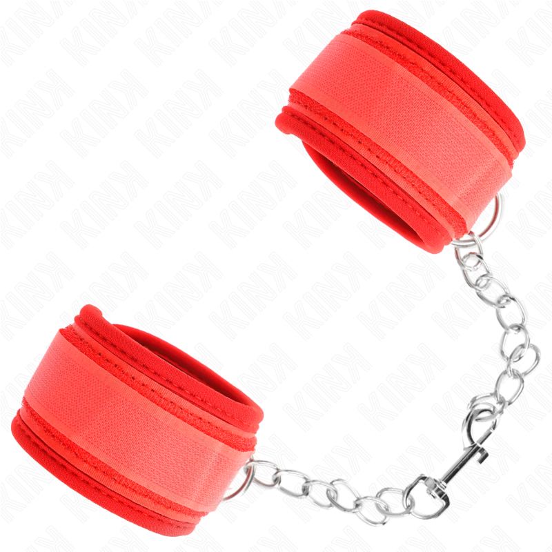 Kink Wrist Restraint-Cătușe Neopren pentru Încheieturi Roșu 42 X 3 img 189452 c7649b4425211ea1d512e14c14f4e4dc 1