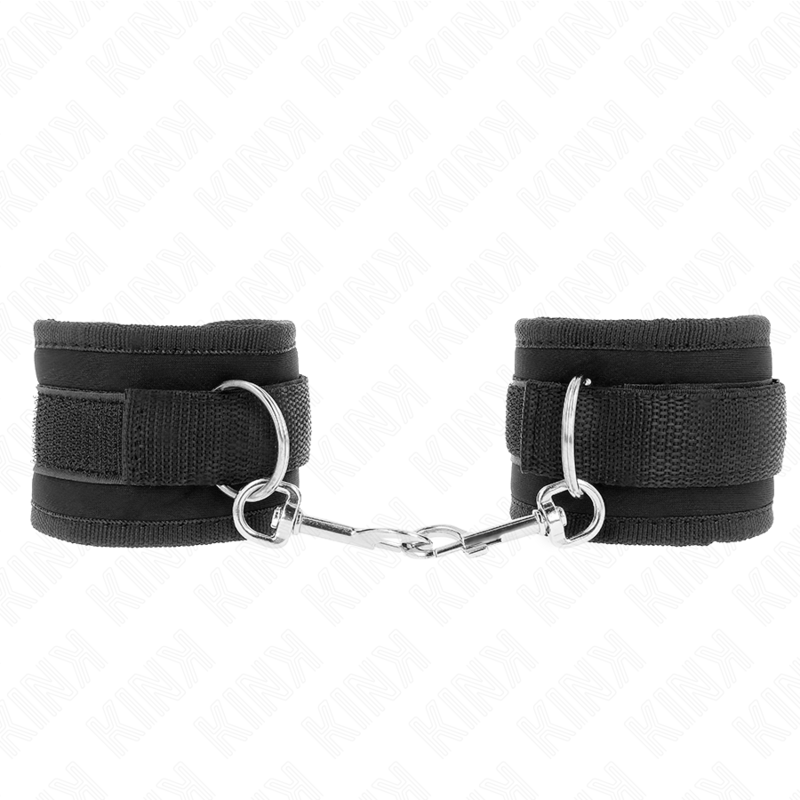 Kink Wrist Restraint-Cătușe de Încheietură Nylon Hook&loop Negre 2 img 189463 00c457d2914268cde8b8d202088864e9 1