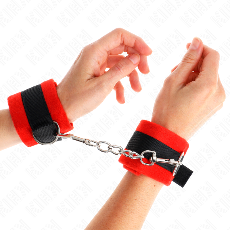 Kink Wrist Restraint-Cătușe cu Blană pentru Începători