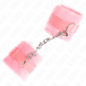 Kink Wrist Restraint-Cătușe Pufose pentru Începători Roz 30 X 7 cm 7 Kink Wrist Restraint-Cătușe Pufose pentru Începători Roz 30 X 7 cm - imagine 3
