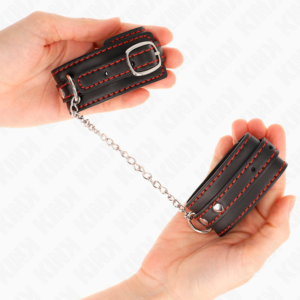 Kink Wrist Restraint-Manșete pentru Încheieturi Mici Negre - imagine 3