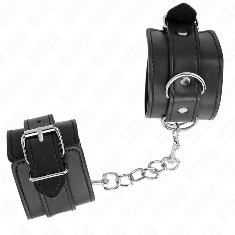 Kink Wrist Restraint-Cătușe Simple pentru Încheieturi Negre 3 img 189515 a4673a2fdb354f049e90ad054915d8b1 1