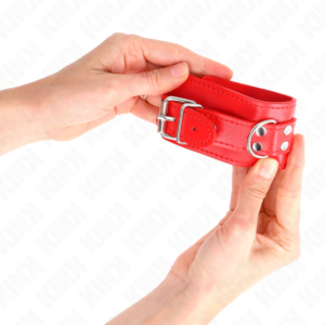 Kink Wrist Restraint-Cătușe Simple pentru Încheieturi Roșii 8 Kink Wrist Restraint-Cătușe Simple pentru Încheieturi Roșii - imagine 4