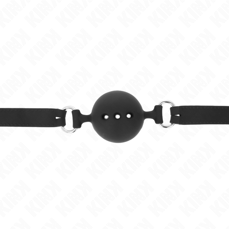 Kink Collar & Gag-Morsă Full din Silicon 55 X 2 cm cu Bilă 4.5 cm 2 img 189533 1dea0836e5a3478794529971a8736cb1 1