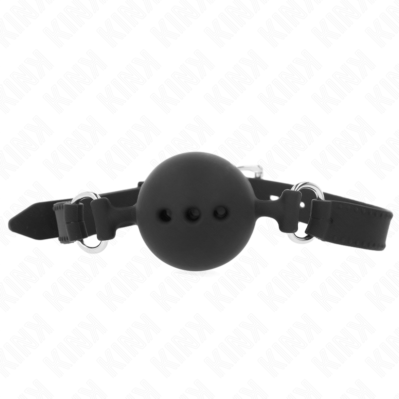Kink Collar & Gag-Morsă Full din Silicon 55 X 2 cm cu Bilă 4.5 cm 1 img 189534 904421a8fd54ef97e6f56c5965505670 1