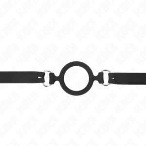 Kink Collar & Gag-Silicone O-ring 5 cm Gag 56 cm 8 Kink Collar & Gag-Silicone O-ring 5 cm Gag 56 cm - imagine 4