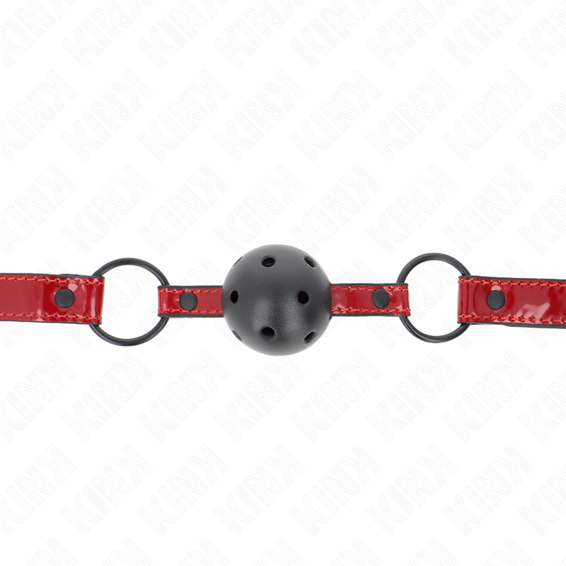 Kink Collar & Gag-Gag Bilă din Leatherette Lucios 4.5 cm - Curea 3 img 189611 d184a7fe6ec62fc749c1cef0d4ac60b1 1