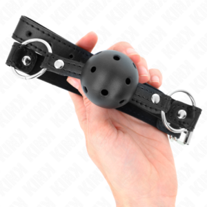 Kink Collar & Gag-Gag Minge Neagră 4.5 cm Model 1 63.5 X 2 cm 8 Kink Collar & Gag-Gag Minge Neagră 4.5 cm Model 1 63.5 X 2 cm · Bondage & Catuse (imaginea 4)
