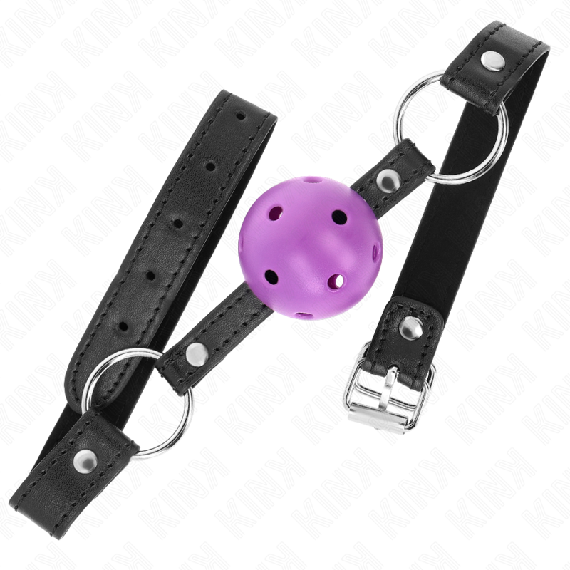 Kink Collar & Gag-Gag Minge Solidă Decupată Mov 4.5 cm 63.5 X 2 cm 2 img 189622 1625d2e5ed28e343aef85d25527c0d50 1