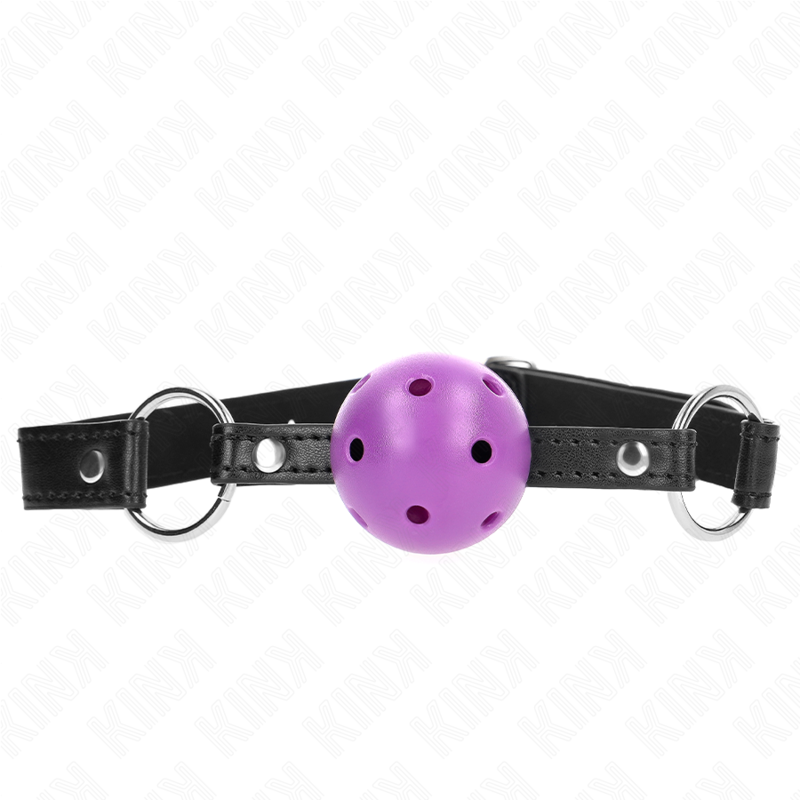 Kink Collar & Gag-Gag Minge Solidă Decupată Mov 4.5 cm 63.5 X 2 cm 1 img 189623 7d9f5d0117076adc8389811445c9ba4a 1