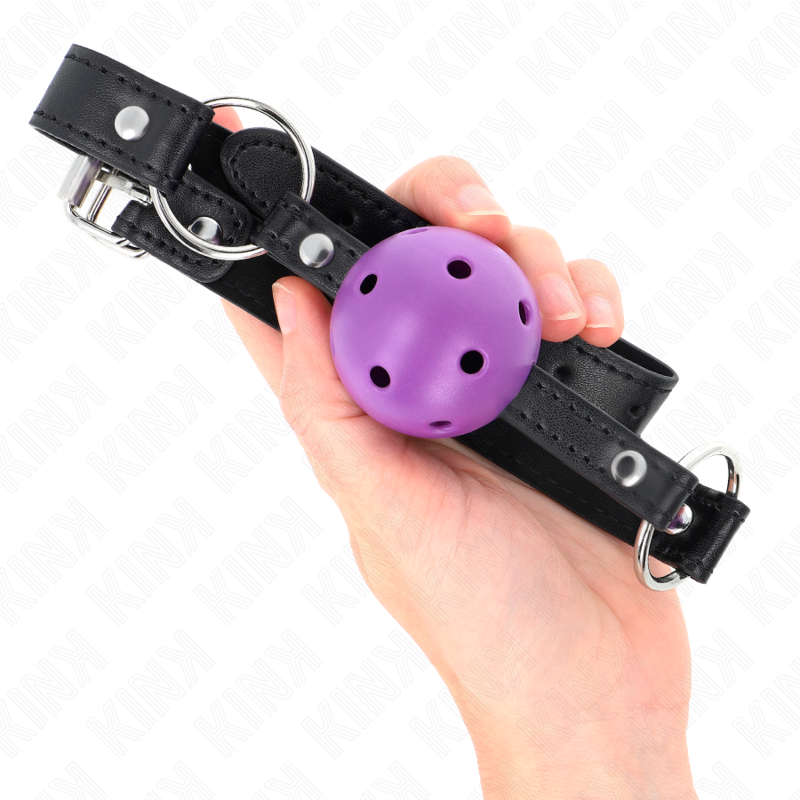 Kink Collar & Gag-Gag Minge Solidă Decupată Mov 4.5 cm 63.5 X 2 cm 3 img 189625 2ffbbeccc07d8a9cb2df01bbea43f2da 1