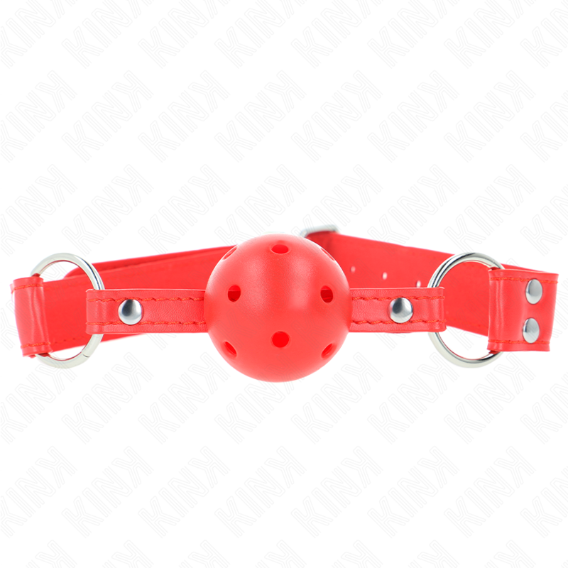 Kink Collar & Gag-Morsă Completă cu Bilă Dură, Goală Roșie 62 X 1 img 189628 7a6ae37a04bbaf505c2ca2a2439d8637 1