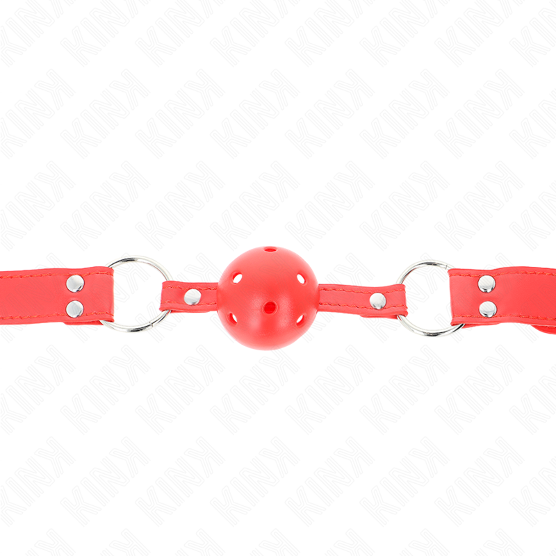 Kink Collar & Gag-Morsă Completă cu Bilă Dură, Goală Roșie 62 X 3 img 189629 ccc9b81d5c0c6d62003c7ec890db6cc1 1