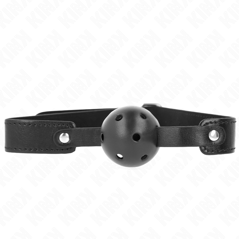 Kink Collar & Gag-Minge Respirabilă Neagră 4.5 cm, Curea 65 X 1 img 189636 42f4dde554215c24776cfcb55b1dc6f5 1