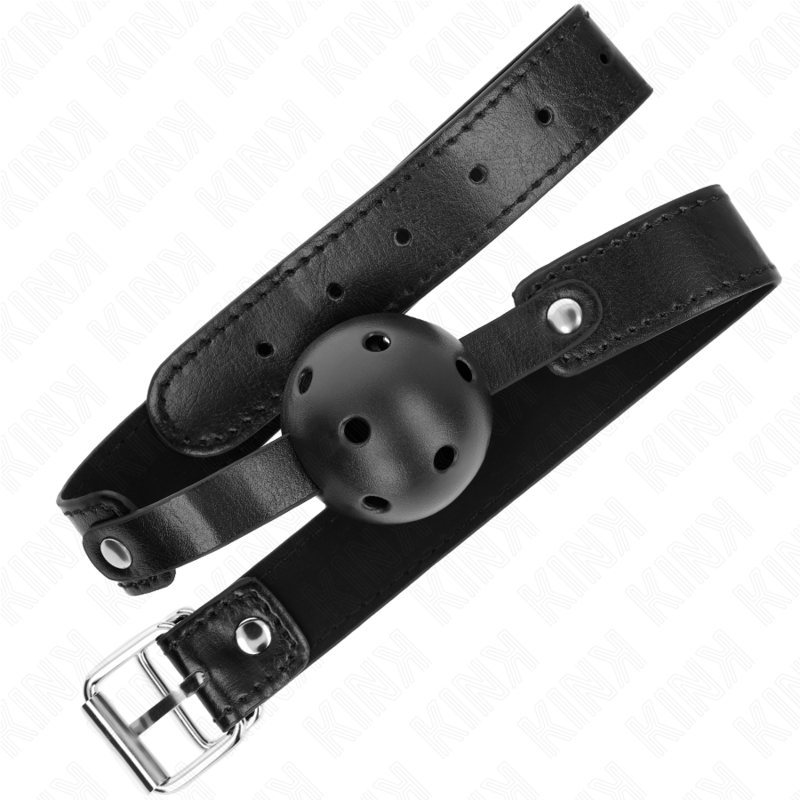 Kink Collar & Gag-Minge Respirabilă Neagră 4.5 cm, Curea 65 X 2 img 189638 27e4abaa0d334644d8a64a9a19b07a5d 1