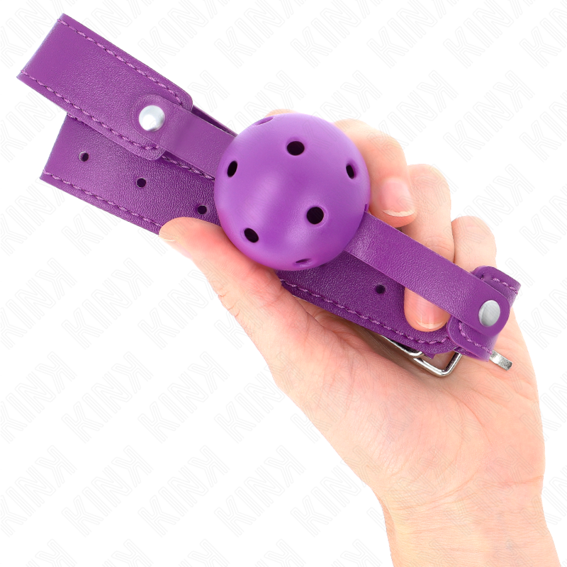 Kink Collar & Gag-Gag Minge Respirabilă Mov 4.5 cm, Curea 65 X 4 img 189643 4d47e949fa70c7a550bf2492de462132 1