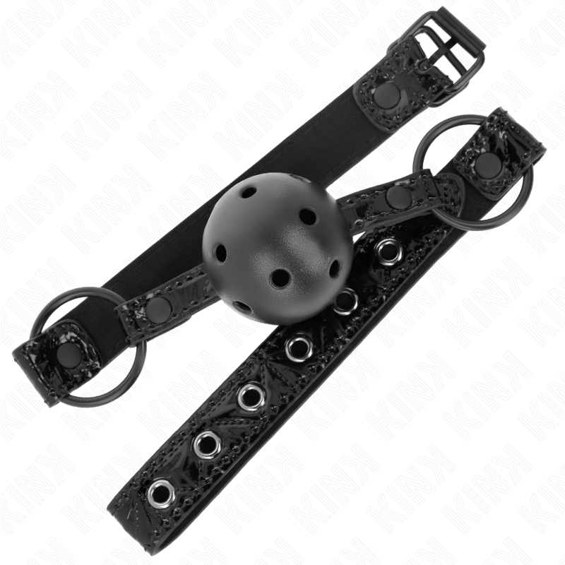 Kink Collar & Gag-Ball Gag cu Model Diamond 4.5 cm, Lungime 2 img 189658 e614dcd321c20b7208649261ca20907f 1
