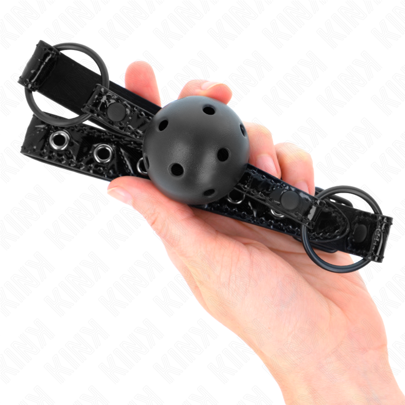Kink Collar & Gag-Ball Gag cu Model Diamond 4.5 cm, Lungime 4 img 189659 a6763669ec2246e515671cb634ab7153 1
