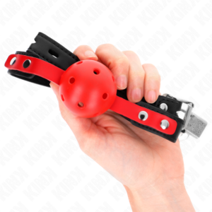 Kink Collar & Gag-Minge Solidă Goală 4 cm Gag cu Curea Neagră 60 7 Kink Collar & Gag-Minge Solidă Goală 4 cm Gag cu Curea Neagră 60 - imagine 3