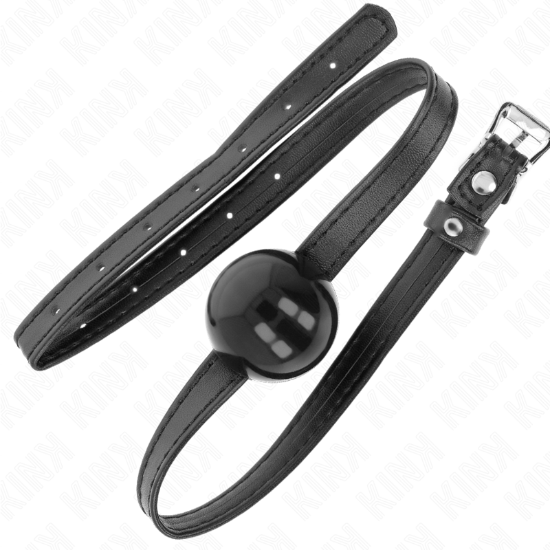 Kink Collar & Gag-Small Simplicity Minge Gag 4 cm cu Curea 60 X 2 img 189683 de3008720011eb1a8f4f981d6f98637f 1
