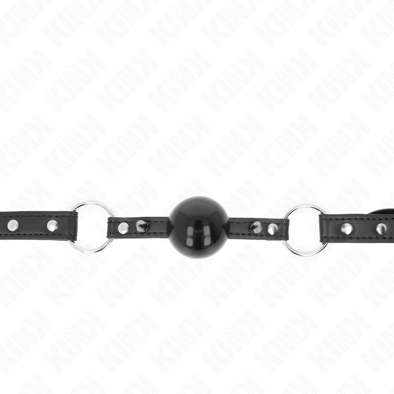 Kink Collar & Gag-Ball Gag 4 cm cu Nit la Vârf si Snap Lock 65 X 2 img 189700 f835d614995b805d3e32c76f9cca263b 1