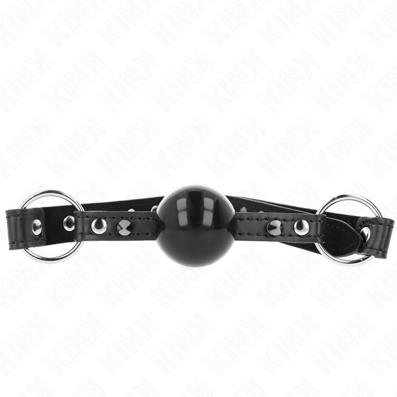 Kink Collar & Gag-Ball Gag 4 cm cu Nit la Vârf si Snap Lock 65 X 1 img 189702 12ab01c26c4df45090bb652c97ec4307 1
