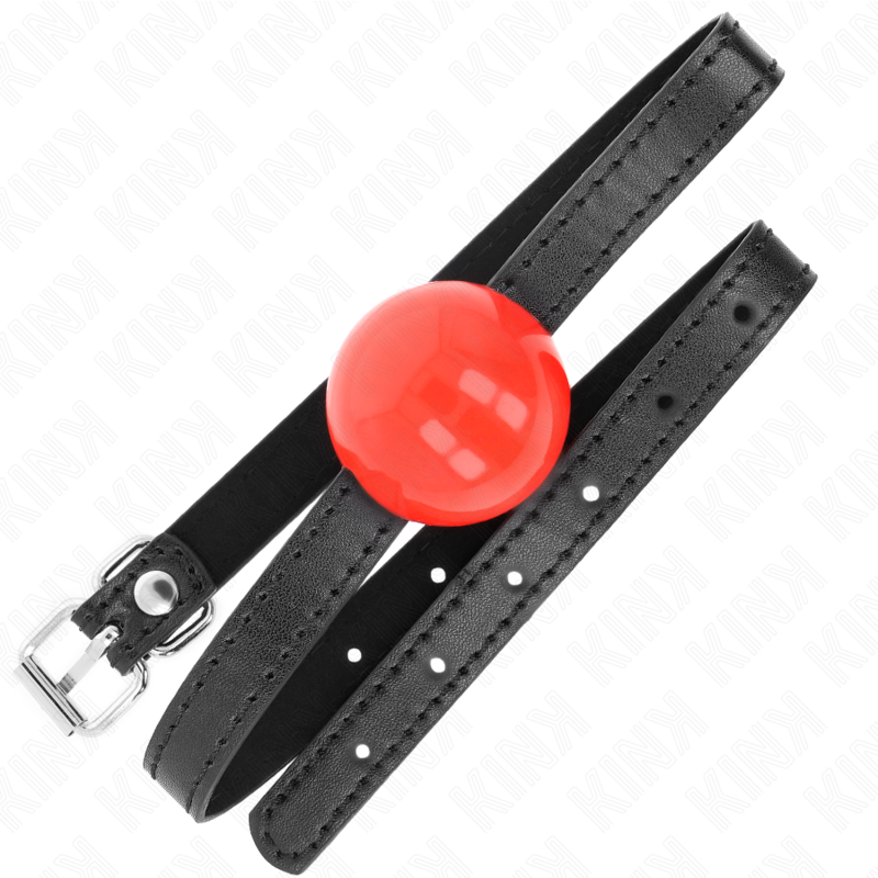 Kink Collar & Gag-Gag Minge Solidă Roșie 4 cm, 65 X 1.5 cm-Silicon 2 img 189719 4e95f17c4c114e40e2e7a57e823d0f21 1