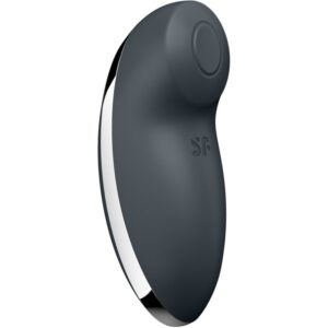 Satisfyer-Tap & Climax 2 Vibrator & Stimulator Grey-Silicon, 10 9 Satisfyer-Tap & Climax 2 Vibrator & Stimulator Grey-Silicon, 10 - imagine 2