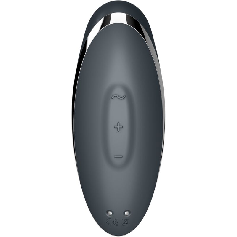 Satisfyer-Tap & Climax 2 Vibrator & Stimulator Grey-Silicon, 10 5 img 189904 077ab33e3df87b96885798ace898d0ab 1