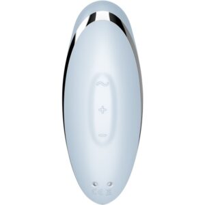 Satisfyer-Tap & Climax 2 Vibrator & Stimulator Albastru-Silicon 13 Satisfyer-Tap & Climax 2 Vibrator & Stimulator Albastru-Silicon - imagine 6