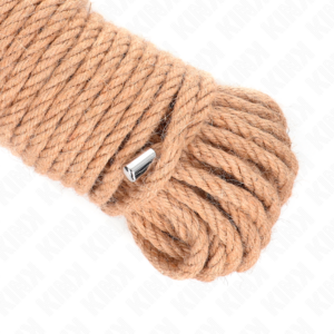 Kink Rope Arts-Sfoară din Cânepă cu Cap Metalic 20 Metri - imagine 3