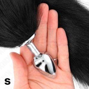 Kink Pleasure Plugs-Anal Plug Size S 7 X 3 cm cu Coada Sintetică 7 Kink Pleasure Plugs-Anal Plug Size S 7 X 3 cm cu Coada Sintetică - imagine 3