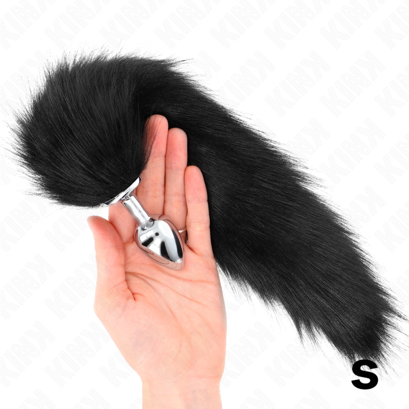 Kink Pleasure Plugs-Anal Plug Size S 7 X 3 cm cu Coada Sintetică 1 img 190196 8d16faa74403975edf6c9c53a75b4f36 1