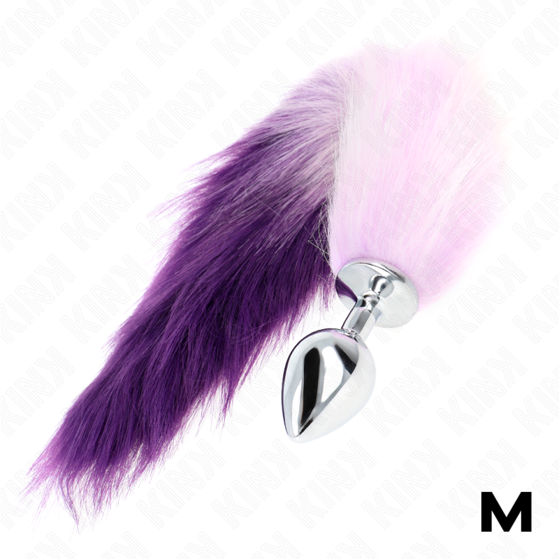 Kink Pleasure Plugs-Plug Anal Size M 8 X 3.5 cm cu Coada-Mov, Mărime M 2 img 190215 cd4769d74699f725a60648a65f1b3381 1