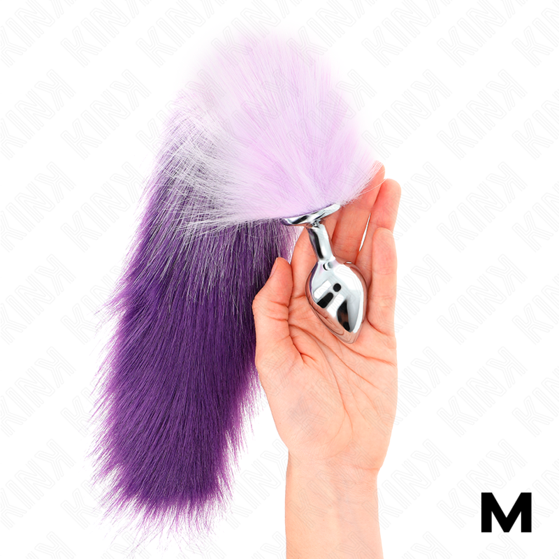 Kink Pleasure Plugs-Plug Anal Size M 8 X 3.5 cm cu Coada-Mov, Mărime M 1 img 190217 a26fd28b7ee92a17b5ae121330f5cbaa 1