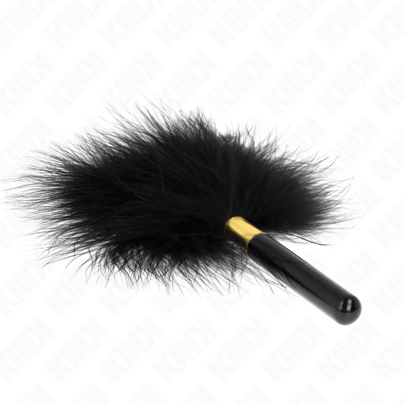 Kink Impact & Touch-Black Gold Metal Tickle Feathers 18 cm 2 img 190218 d3c494943916085c42bcd4ea5162e943 1