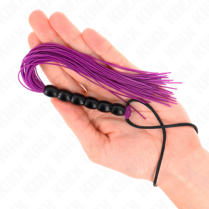 Kink Impact & Touch-Mini Bici din Silicon cu 6 Mărgele Mov - 26 cm 5 img 190298 84e8e0272edf382e5fbd0a668360212e 1