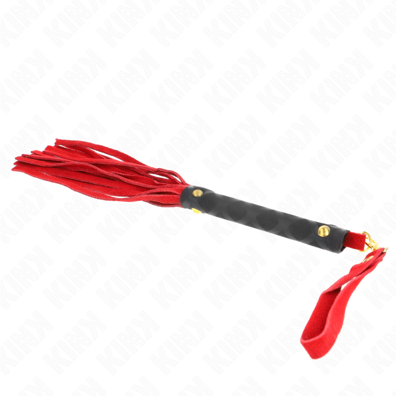 Kink Impact & Touch-Mini Bici din Piele Întoarsă Roșie 30 cm 2 Kink Impact & Touch-Mini Bici din Piele Întoarsă Roșie 30 cm · Accesorii BDSM (imaginea 2)