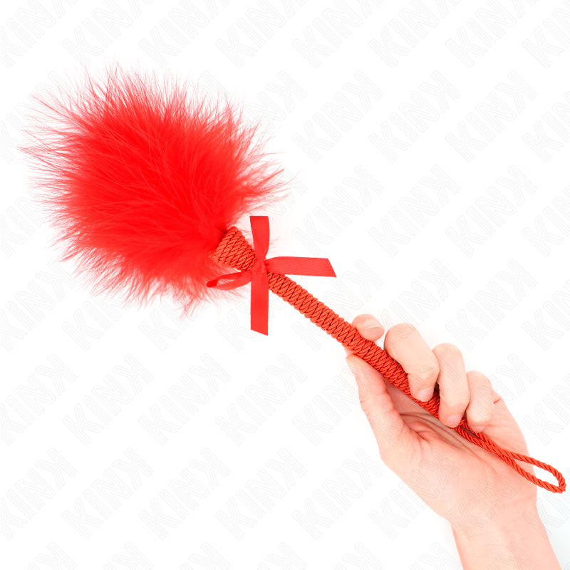 Kink Impact & Touch-Baghetă din Sfoară Nylon cu Pene Tickle 1 img 190441 3357f20132f363a9ebdf107134dd4259 1