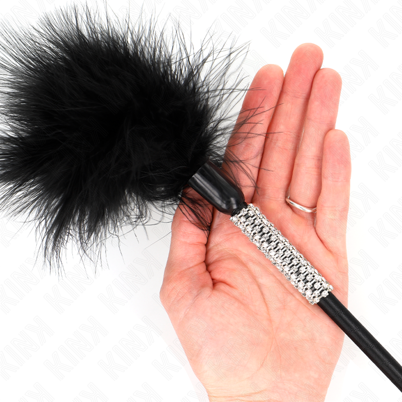 Kink Impact & Touch-Pană de Mângâiere cu Mâner cu Strasuri 50 cm 3 img 190469 d56c33caf3a6164562156fcae3350a17 1