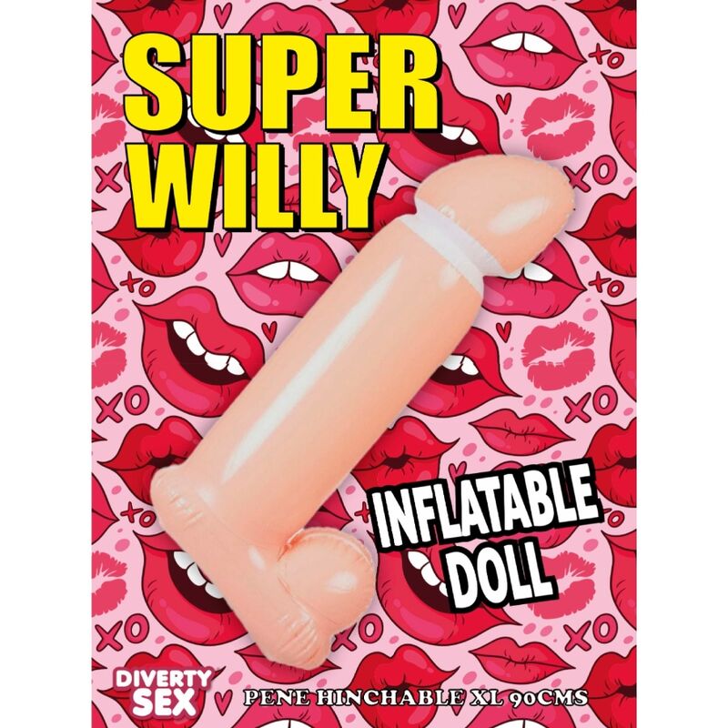 Diablo Picante-Penis Gonflabil 100 cm-PVC