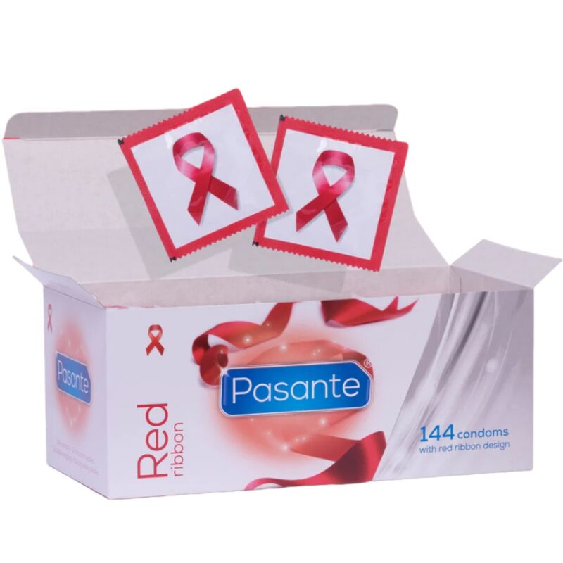 Pasante-Prezervative Red Ribbon 144 Bucăți 1 img 190549 52bd4f08a0d94f780472ffc6bc741b8e 1