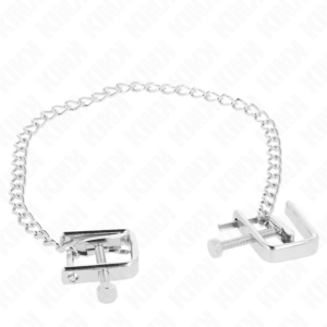 Kink Nipple Grip-Cleme pentru Sfarcuri cu Lanț 30 cm-Metal 7 Kink Nipple Grip-Cleme pentru Sfarcuri cu Lanț 30 cm-Metal - imagine 3