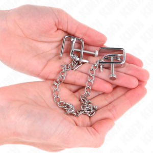 Kink Nipple Grip-Cleme pentru Sfarcuri cu Lanț 30 cm-Metal 8 Kink Nipple Grip-Cleme pentru Sfarcuri cu Lanț 30 cm-Metal - imagine 4
